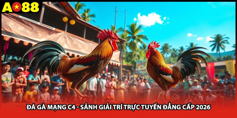 Đá Gà Mạng C4 - Sảnh Giải Trí Trực Tuyến AO88 Đẳng Cấp 2026
