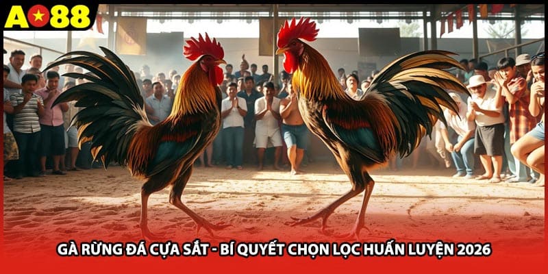 Gà Rừng Đá Cựa Sắt AO88 - Bí Quyết Chọn Lọc Huấn Luyện 2026